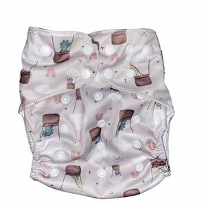 Stout House reusable diaper cover one size fits most